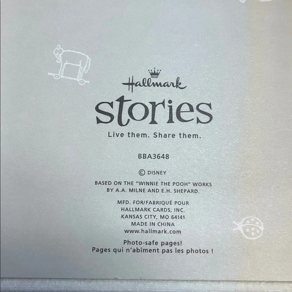 Small Wonders Pooh/PigletPhoto Album - Hallmark - 12 double sided pages - Picture 5 of 5